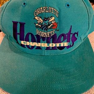 Vintage Charlotte Hornets hat. #70 out of only 5,000 total